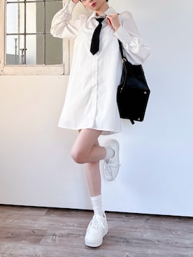 「ミーア」｜MIIAさん（レディース・152cm）の冬コーディネート