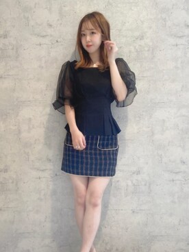 MIIAさん(レディース・157cm)の夏コーディネート