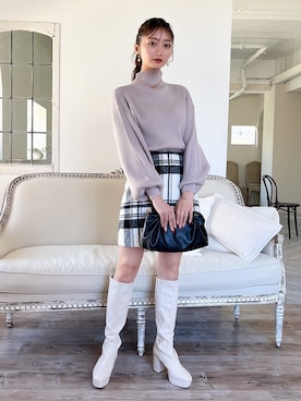 MIIAさん（レディース・161cm）の冬コーディネート