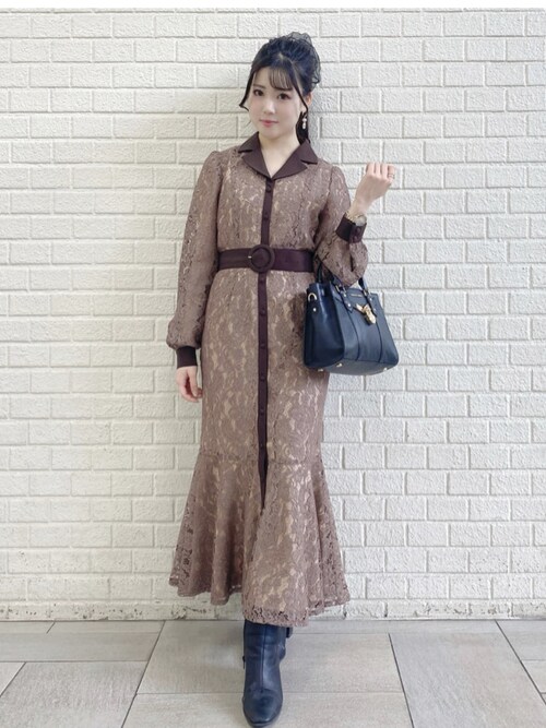 Miia Miia Official Miiaのワンピースを使ったコーディネート Wear