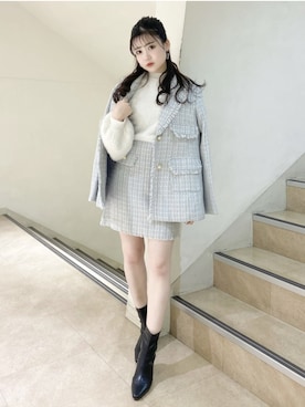 MIIAさん（レディース・151cm）の冬コーディネート