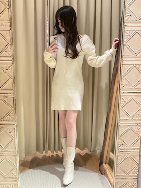 MIIAさん（レディース・152cm）の冬コーディネート