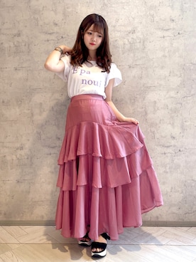 MIIAさん（レディース・156cm）の夏コーディネート