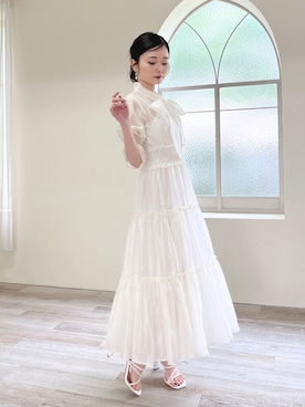 「ミーア」｜「アイテム（ワンピース/ドレス）」を使った、MIIAさん（レディース・152cm）の夏コーディネート