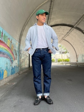 Penguin by Munsingwearさん（メンズ・168cm）の夏コーディネート