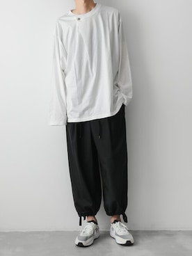 「ato（アトウ）のアイテム」を使った、ogasawaraさん（メンズ・174cm）の秋コーディネート
