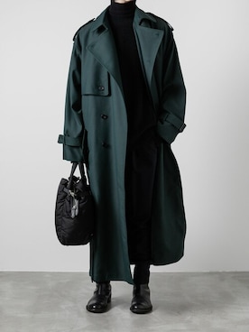 ogasawaraさんの「CLASSIC WOOL  SARROUEL PANTS」を使ったコーディネート