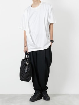 「ato（アトウ）のアイテム」を使った、ogasawaraさん（メンズ・174cm）の夏コーディネート
