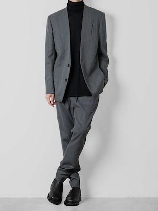 ATO ノーカラージャケット ATO ジャケット ノーカラージャケット CLASSIC WOOL NO-COLLAR