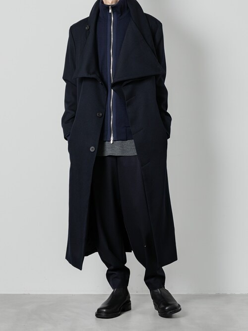 年末年始限定値下げ　ALLSAINTSキャメル二重襟チェスターコート ATO チェスターコート コート STAND COLLAR COAT メンズ
