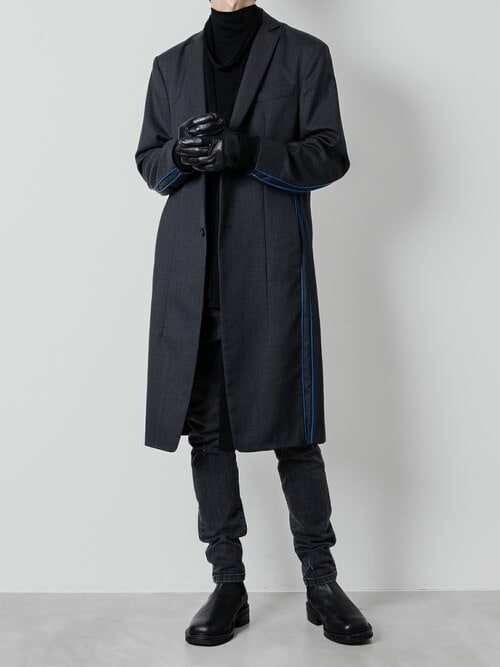 セール】CONCEAL ZIP COAT（チェスターコート）｜ato（アトウ）の