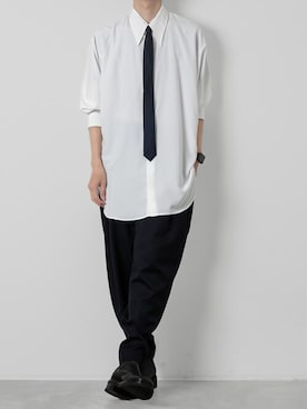 「ato（アトウ）のアイテム」を使った、ogasawaraさん（メンズ・174cm）の春コーディネート