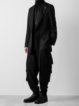 「ato（アトウ）のアイテム（その他パンツ）」を使った、ogasawaraさん（メンズ・174cm）の秋コーディネート