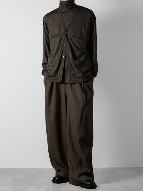 LANATEC WIDE PANTS（その他パンツ）｜ato（アトウ）の