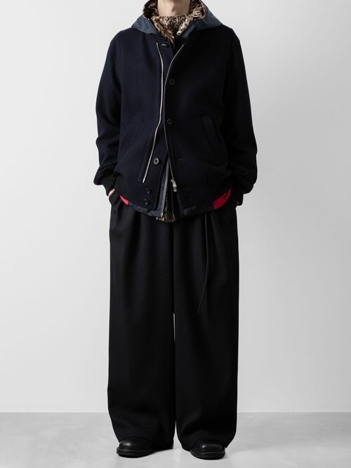 WOOL MELTON STADIUM JUMPER（スタジャン）｜ato（アトウ）の