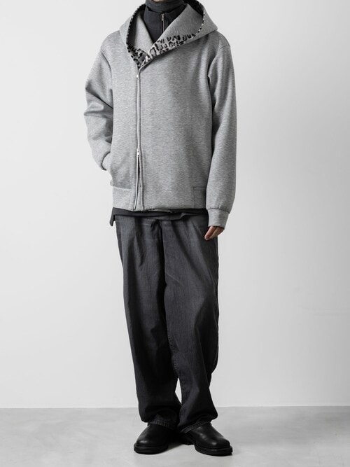 etavirp Zip Hoodie パーカー ブルゾン ENNOY 私物 セール】OVERSIZED ZIP HOODIE（パーカー）｜ato（アトウ）の