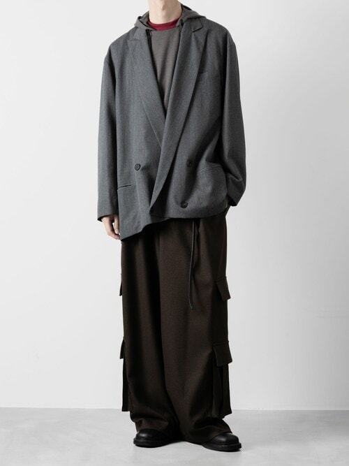 ジャケット・アウター DRAPE COAT ato DRAPE COAT/BLACK | ato AOYAMA