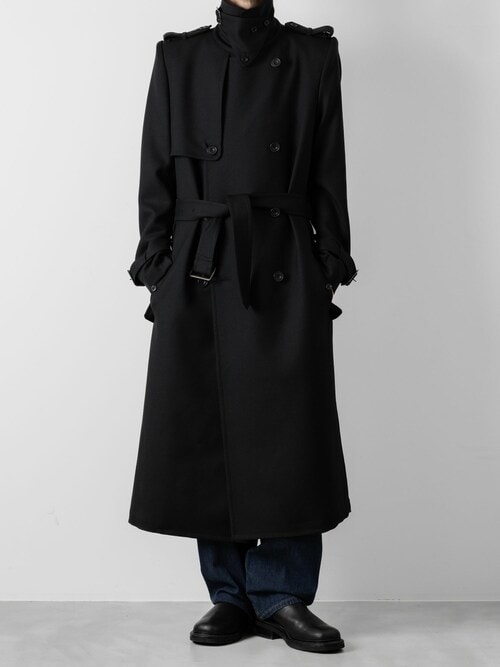 ATO トレンチコート コート WOOL TRENCH COAT メンズ : ZOZOTOWN Yahoo