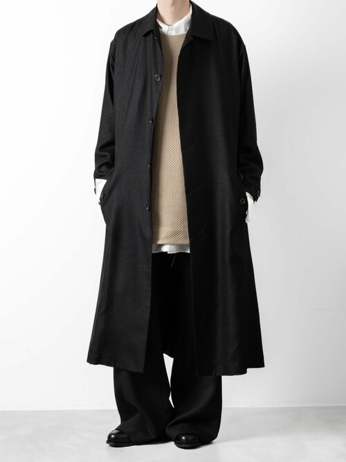 ジャケット・アウター DRAPE COAT ato DRAPE COAT（チェスターコート）｜ato（アトウ）のファッション