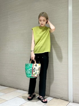 仲（naka）さん（レディース・163cm）の夏コーディネート