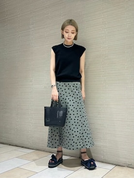 仲（naka）さん（レディース・163cm）の夏コーディネート