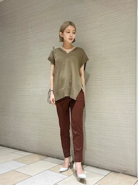 仲（naka）さん（レディース・163cm）の夏コーディネート