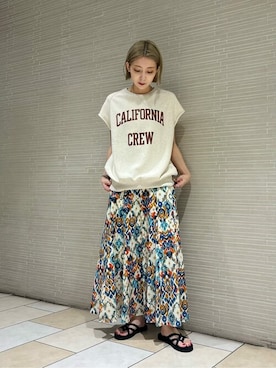 仲（naka）さん（レディース・163cm）の夏コーディネート