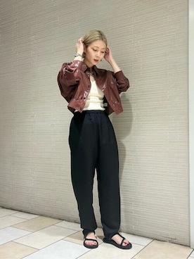 仲（naka）さん（レディース・163cm）の夏コーディネート