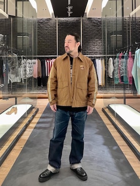 ひろ ‼️HYSTERIC EXPRESS ワークジャケット HYSTERIC EXPRESSワークジャケット