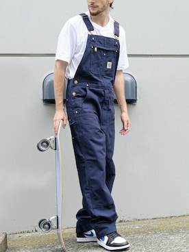 「アイテム（オールインワン・サロペット）」を使った、Beautiful Harmonyさん（メンズ・178cm）の夏コーディネート
