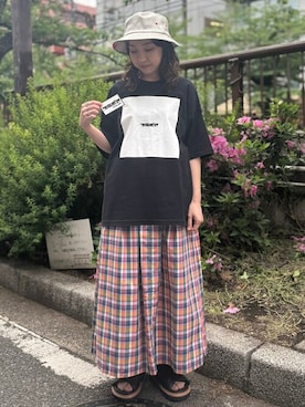 utaさん（レディース・151cm）の春コーディネート