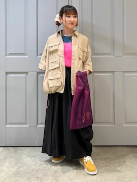 utaさん（レディース・148cm）の春コーディネート