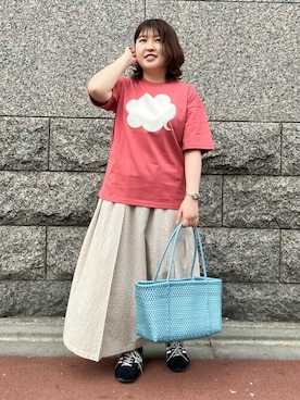 utaさん（レディース・156cm）の春コーディネート