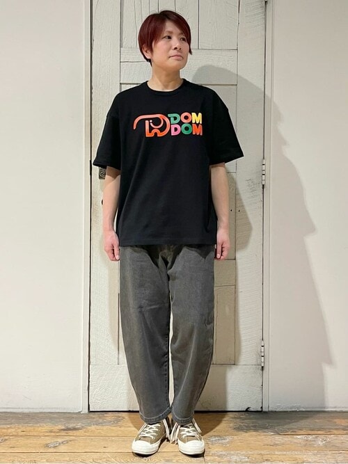 FRAPBOIS カーブデニム ブラック 3サイズ FRAPBOIS パンツ カーブデニム2 レディース メンズ : ZOZOTOWN