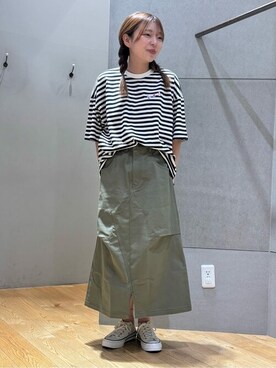 utaさん（レディース・156cm）の春コーディネート