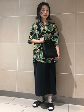 「TABITA（タビタ）のアイテム」を使った、坂巻さん（レディース・158cm）の春コーディネート