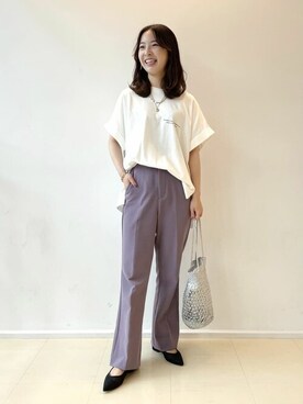 「アイテム（その他シューズ）」を使った、minさん（レディース・148cm）の夏コーディネート