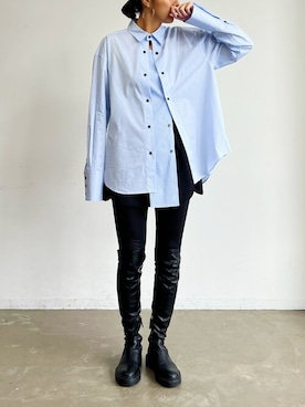 「casane（カサネ）のアイテム」を使った、CASANE/カサネさん（レディース・170cm）の秋コーディネート