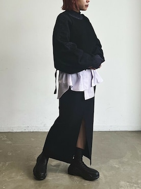 CASANE/カサネさん（レディース・152cm）の冬コーディネート