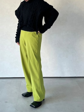 「casane（カサネ）のアイテム」を使った、CASANE/カサネさん（レディース・156cm）の冬コーディネート