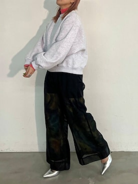 「casane（カサネ）のアイテム」を使った、CASANE/カサネさん（レディース・156cm）の冬コーディネート