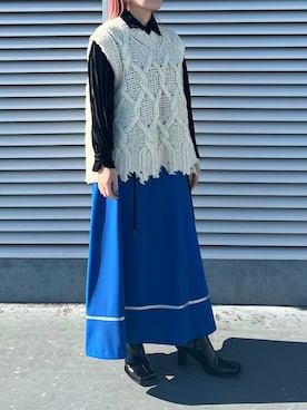 CASANE/カサネさん（レディース・156cm）の冬コーディネート