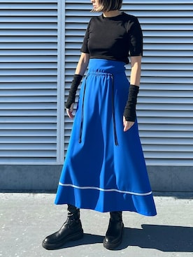 「casane（カサネ）のアイテム」を使った、CASANE/カサネさん（レディース・170cm）の冬コーディネート