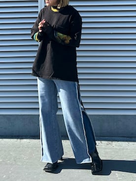 「casane（カサネ）のアイテム」を使った、CASANE/カサネさん（レディース・152cm）の冬コーディネート