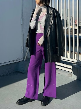 「アイテム（その他トップス）」を使った、CASANE/カサネさん（レディース・170cm）の冬コーディネート