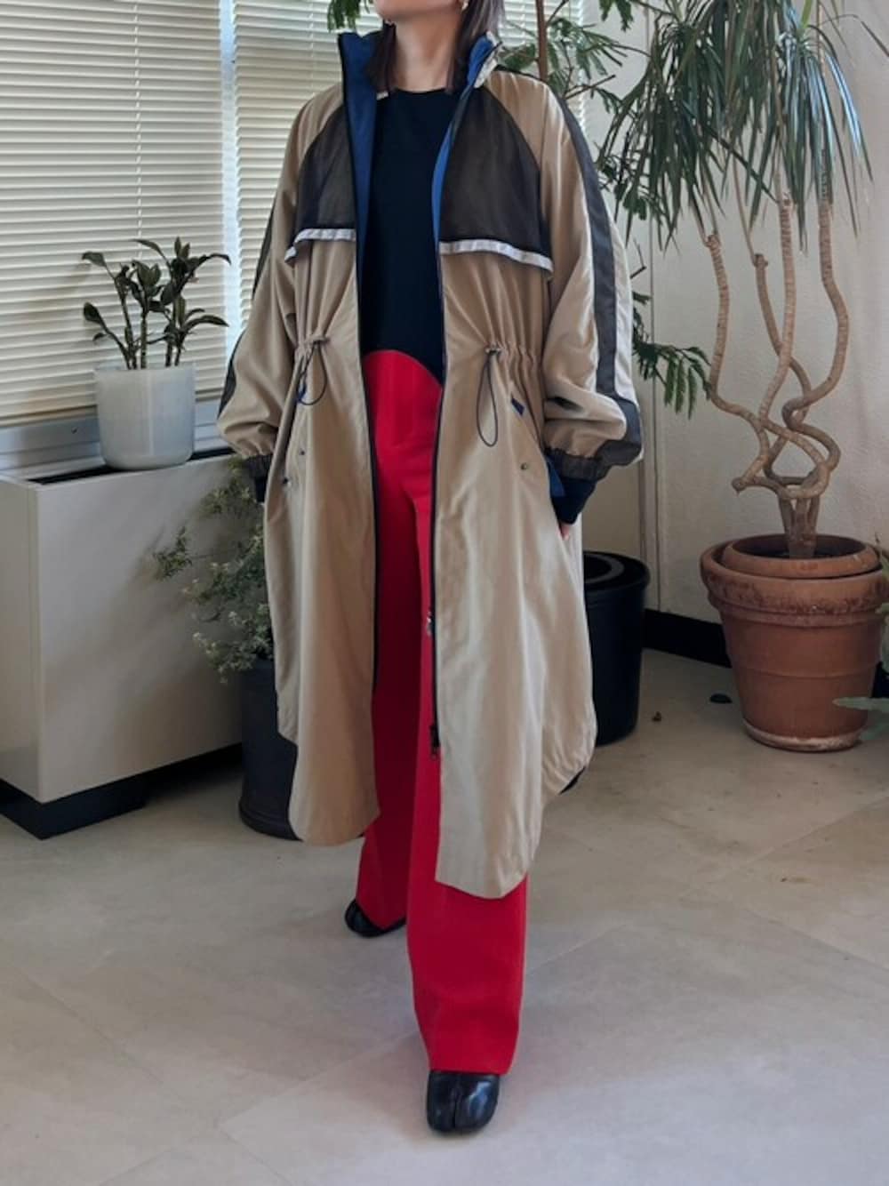 casane（カサネ）の「ナイロンカラーレイヤードコート（その他アウター