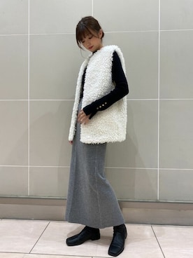 titivateさん（レディース・164cm）の冬コーディネート