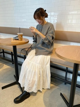 「titivate（ティティベイト）のアイテム」を使った、titivateさん（レディース・163cm）の冬コーディネート