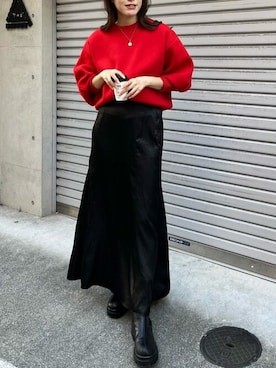 titivateさん（レディース・163cm）の冬コーディネート