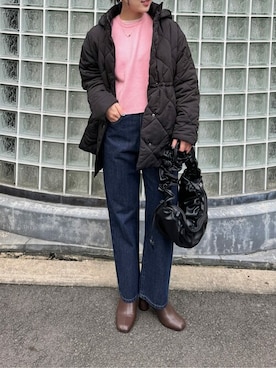 titivateさん（レディース・157cm）の冬コーディネート